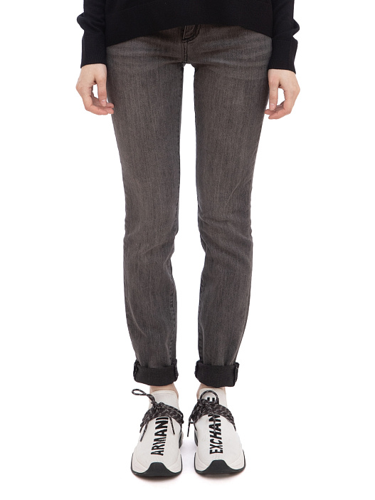 Джинсы Armani Exchange 3GYJ01 серые женские зауженные — купить в интернет-магазине Verdistore