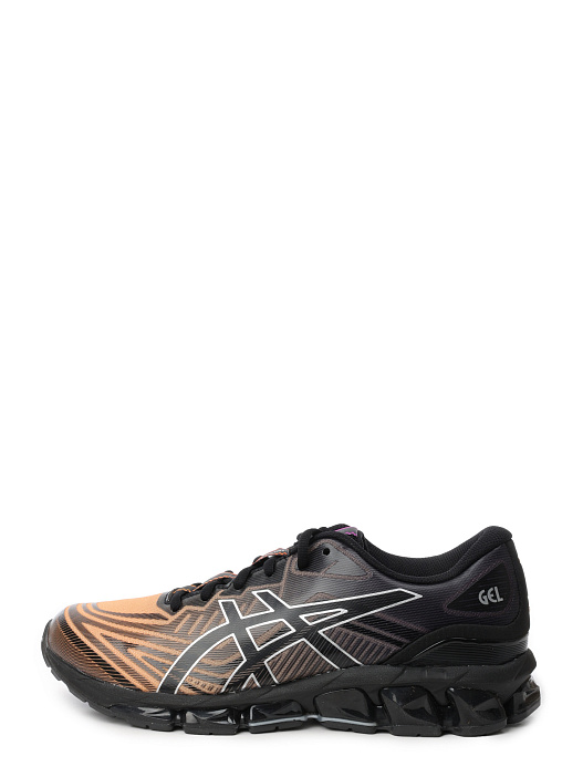 Кроссовки Asics 1201A915 003 черные мужские с оранжевым градиентом — купить в интернет-магазине Verdistore