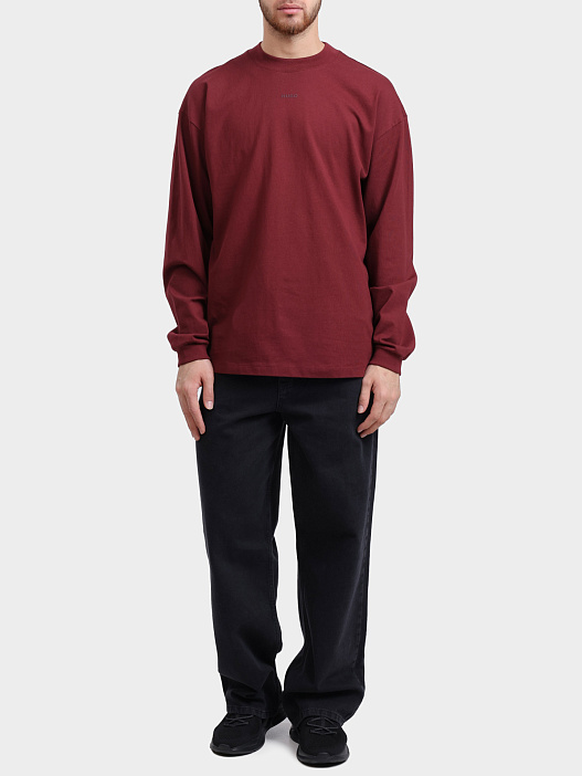 Лонгслив Hugo 50511029 602 хлопковый мужской  — купить в интернет-магазине Verdistore