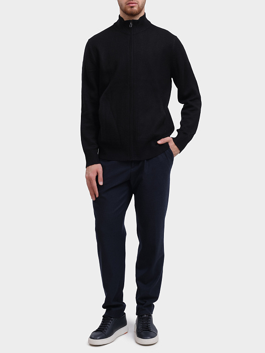 Брюки Boss 50551542 404 темно-синие мужские — купить в интернет-магазине Verdistore