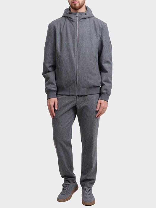 Куртка Boss 50549147 030 серая мужская — купить в интернет-магазине Verdistore