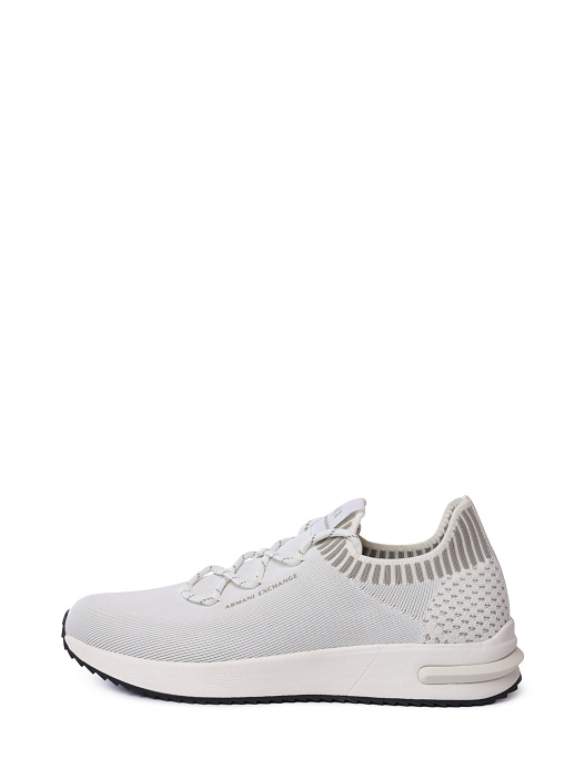 Кроссовки Armani Exchange XUX267 XV900 00894 белые мужские текстильные — купить в интернет-магазине Verdistore
