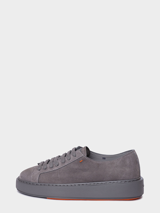 Кеды Santoni WBCG61322PELCTOYG60 замшевые женские — купить в интернет-магазине Verdistore