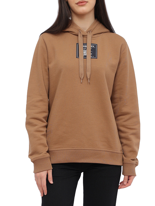Худи Burberry 8065778 A1420 хлопковое женское — купить в интернет-магазине Verdistore