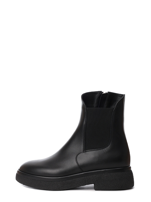 Ботинки AGL D721584PWWALDI 0000 черные женские ассиметричные — купить в интернет-магазине Verdistore