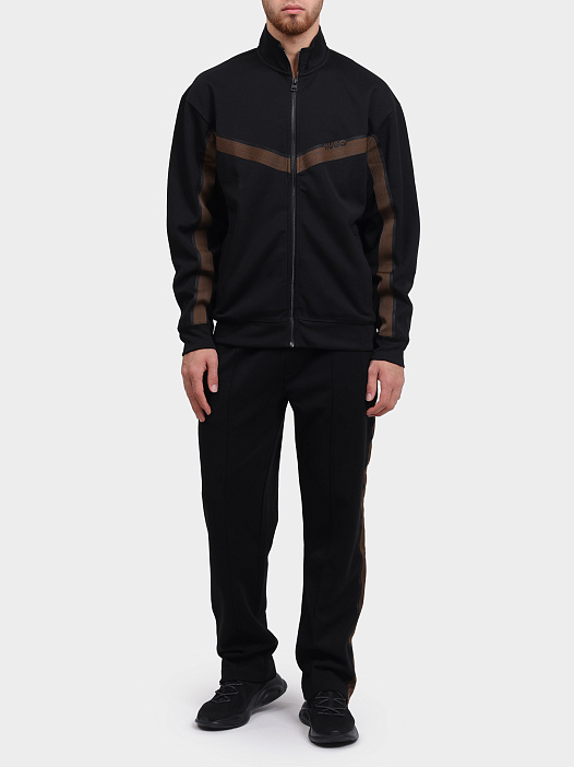 Мастерка Hugo 50542833 001 черная мужская — купить в интернет-магазине Verdistore