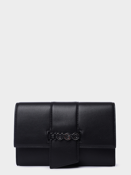 Клатч Hugo 50541794 001 черный женский с логотипом — купить в интернет-магазине Verdistore