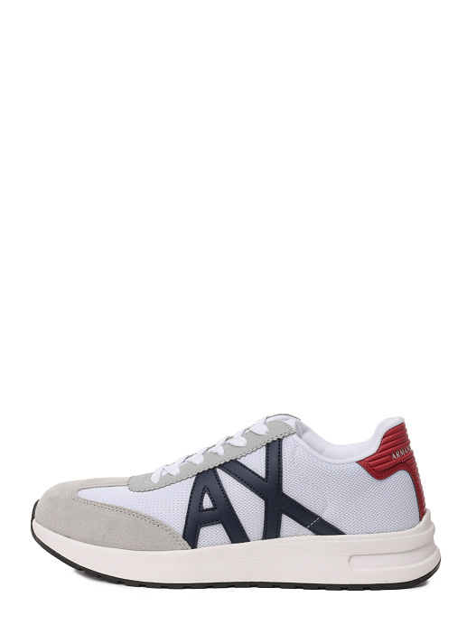 Кроссовки Armani Exchange XUX071 XV527 T709 комбинированные мужские с логотипом — купить в интернет-магазине Verdistore
