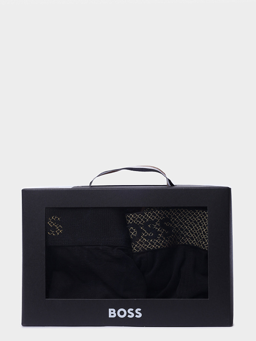 Трусы Trunk 2P Gift Mono 10260694 01 50524213 001 комплект 2 пары мужской черный — купить в интернет-магазине Verdistore