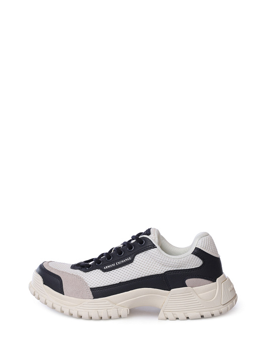 Кроссовки Armani Exchange XM001172 AF14669 MB106 комбинированные мужские на массивной подошве — купить в интернет-магазине Verdistore