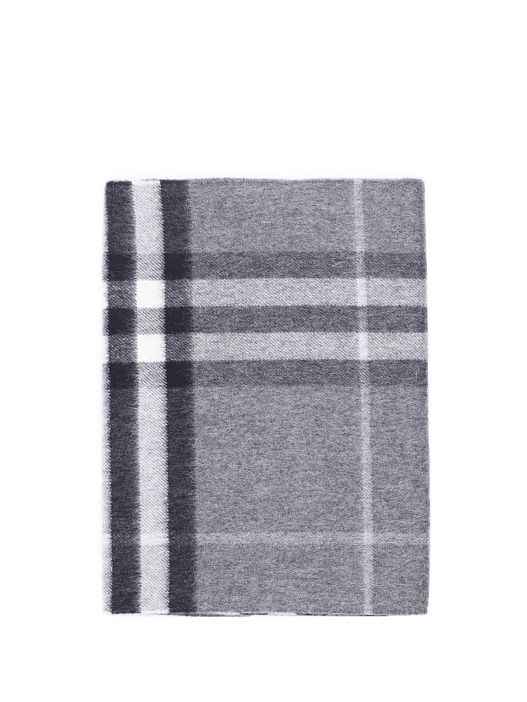 Шарф Burberry 3994207 серый мужской в клетку — купить в интернет-магазине Verdistore