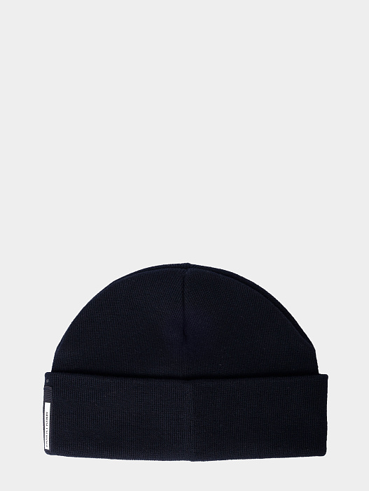 Шапка Armani Exchange XM001636 AF16950 UB101 темно-синяя мужская — купить в интернет-магазине Verdistore