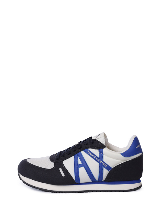 Кроссовки Armani Exchange XUX017 XCC68 U385 комбинированные мужские с логотипом — купить в интернет-магазине Verdistore