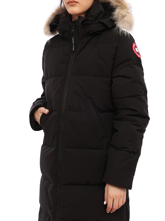 Пуховик Canada Goose 3035L черный женский — купить в интернет-магазине Verdistore