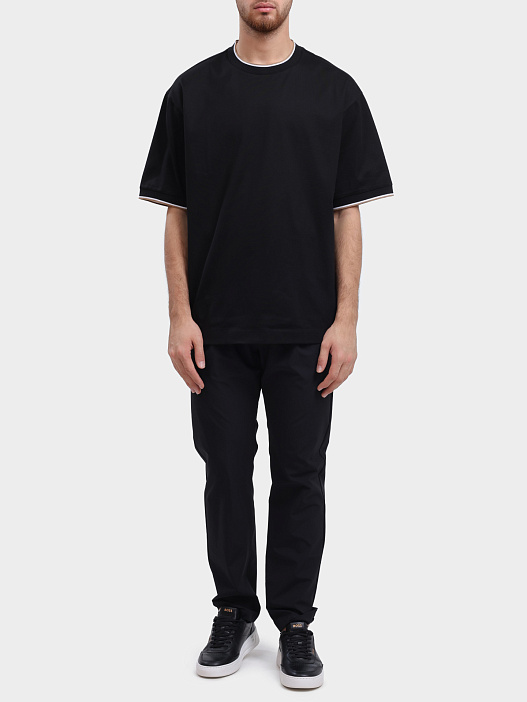 Футболка H-Tames 65 10258145 01 50548012 001 черная мужская — купить в интернет-магазине Verdistore