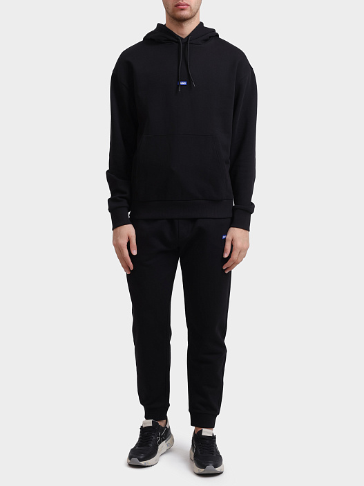 Брюки Hugo Napin 10249110 черные спортивные мужские — купить в интернет-магазине Verdistore