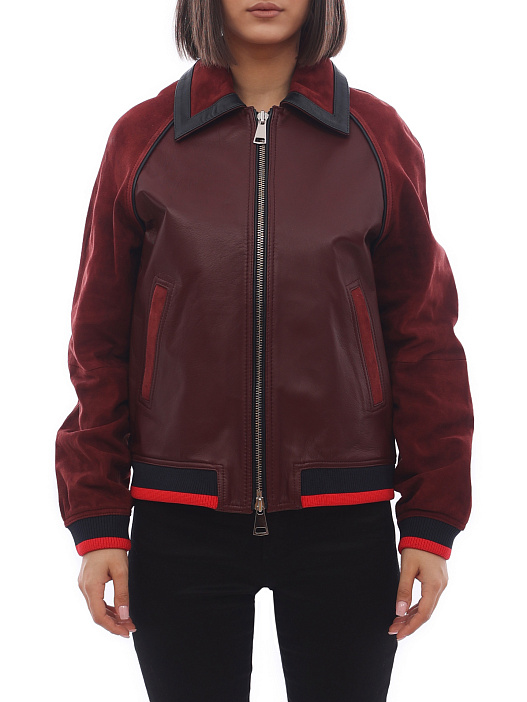 Бомбер с воротником — купить в интернет-магазине Verdistore