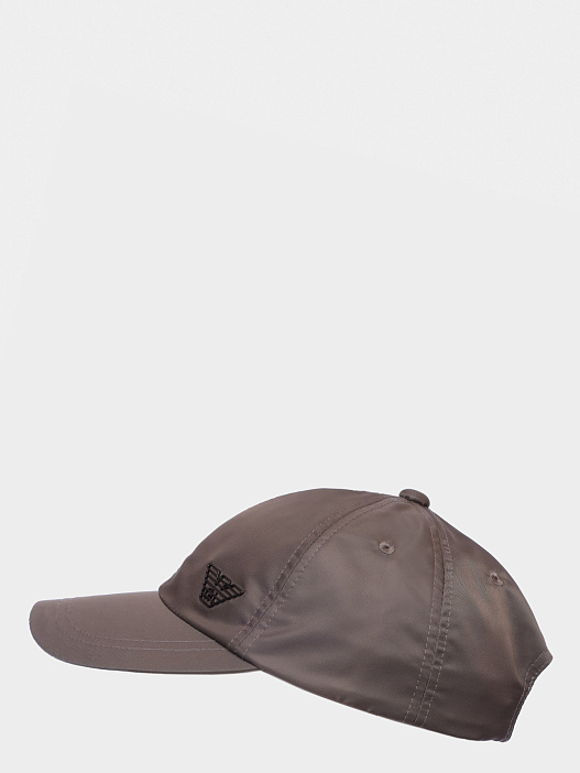 Бейсболка Emporio Armani EM001962 AF13454 U6200 коричневая мужская — купить в интернет-магазине Verdistore