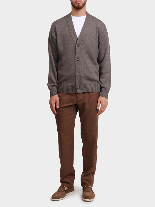 Кардиган Tombolini WM22 ZMG9 U130 шерстяной мужской — купить в интернет-магазине Verdistore