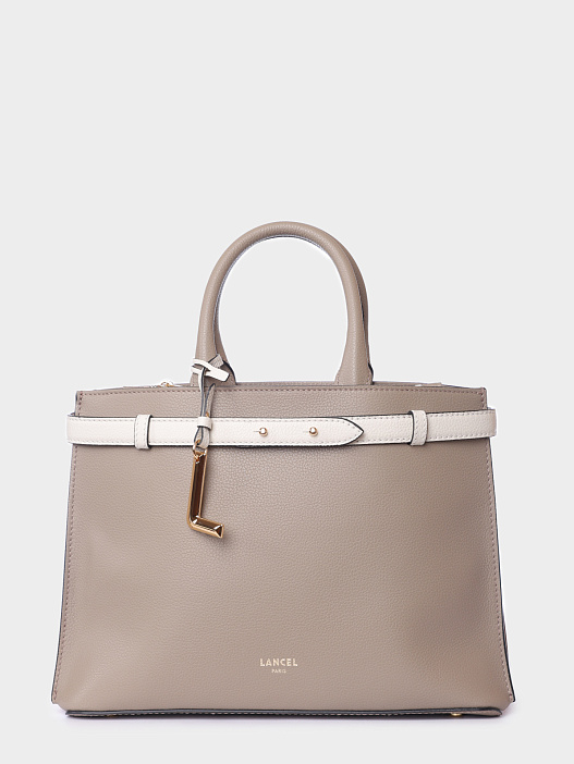 Сумка Lancel A13548 LL бежевая женская из кожи  — купить в интернет-магазине Verdistore