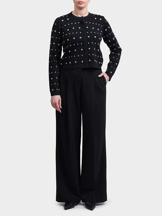 Кардиган WA6090 MS55N 22222 черный женский  — купить в интернет-магазине Verdistore