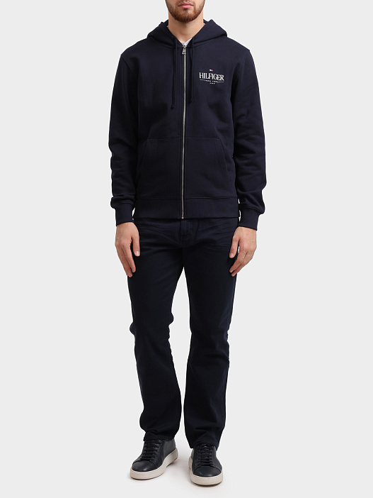 Мастерка Tommy Hilfiger MW0MW39375 мужская на молнии  — купить в интернет-магазине Verdistore