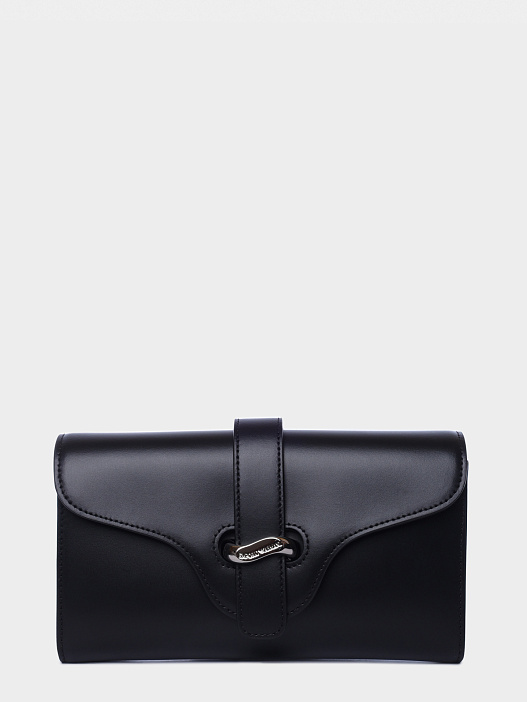 Клатч Emporio Armani EW004420 AF25356 UC001 черный женский с крупной металлической застежкой — купить в интернет-магазине Verdistore