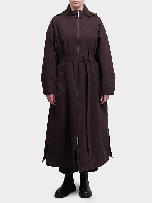 Плащ Herno Laminar IM00049DL 11128 8930 с капюшоном женский — купить в интернет-магазине Verdistore