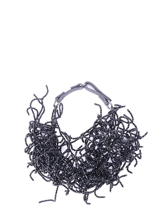 Колье Brunello Cucinelli MCOW9N603 черное женское — купить в интернет-магазине Verdistore