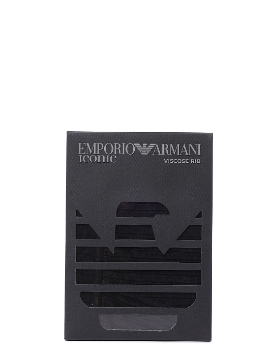 Трусы Emporio Armani EM000231 AF12034 UC001 черные мужские — купить в интернет-магазине Verdistore