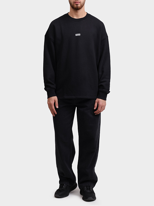 Свитшот Hugo 50510732 005 хлопковый мужской — купить в интернет-магазине Verdistore