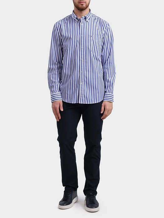 Брюки Tommy Hilfiger MW0MW3931632 DW5 темно-синие мужские  — купить в интернет-магазине Verdistore