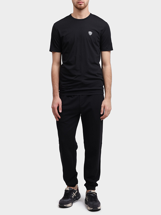 Джоггеры EA7 7M000662 AF12501 UC001 черные мужские — купить в интернет-магазине Verdistore