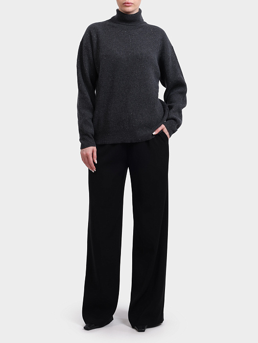 Брюки PT000176D 12755 9300 ерные женские прямого кроя  — купить в интернет-магазине Verdistore