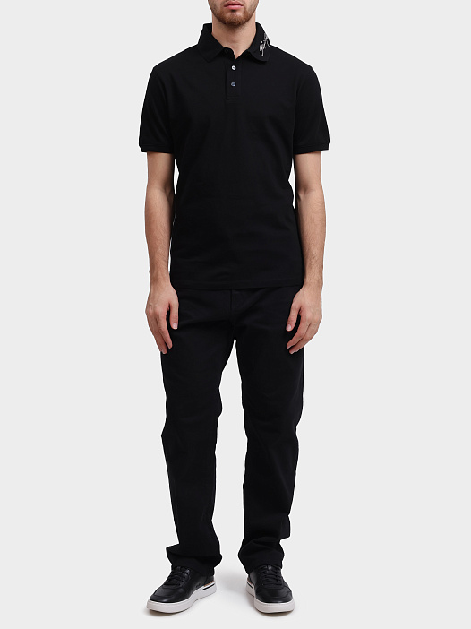 Поло Emporio Armani EM002999 AF12955 UC001 хлопковое мужское — купить в интернет-магазине Verdistore