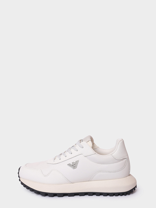 Кроссовки Emporio Armani EM003738 AF19532 M0107 белые мужские — купить в интернет-магазине Verdistore