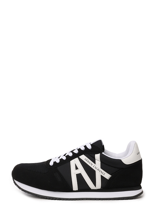 Кроссовки Armani Exchange XUX017 XCC68 K489 текстильные мужские с логотипом — купить в интернет-магазине Verdistore