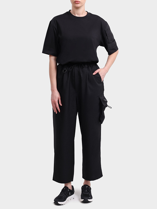 Брюки-карго Y-3 KS7654 BLACK черные женские — купить в интернет-магазине Verdistore