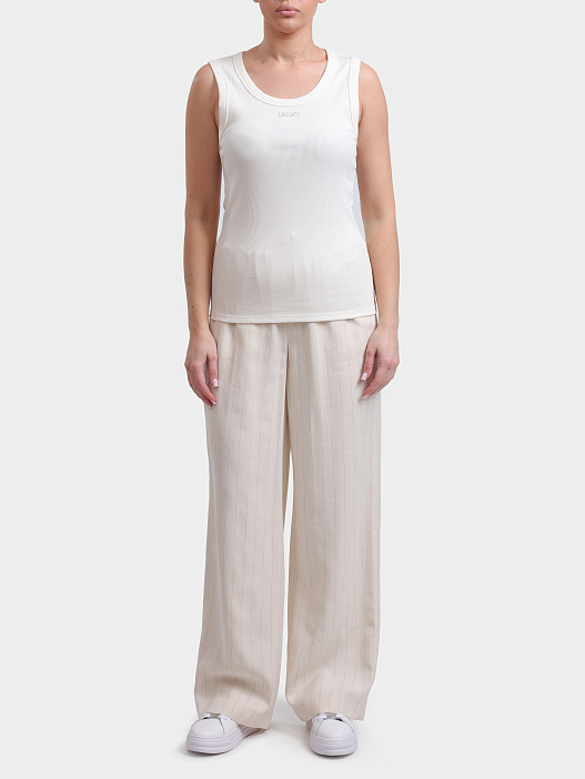 Топ Liu-Jo TA6097 J4822 10105 хлопковый женский — купить в интернет-магазине Verdistore