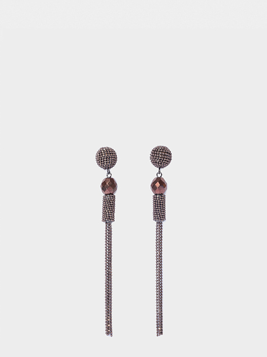 Cерьги Peserico A35531C0 CC903 956 бронзовые женские — купить в интернет-магазине Verdistore