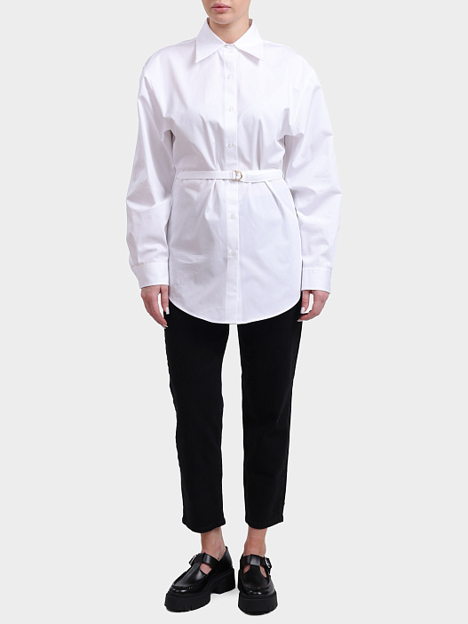 Рубашка Hugo 50552835 100 хлопковая женская — купить в интернет-магазине Verdistore