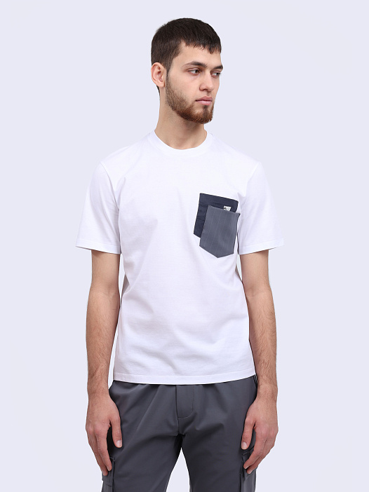 Футболка TS239 DOUBLE VU белая — купить в интернет-магазине Verdistore