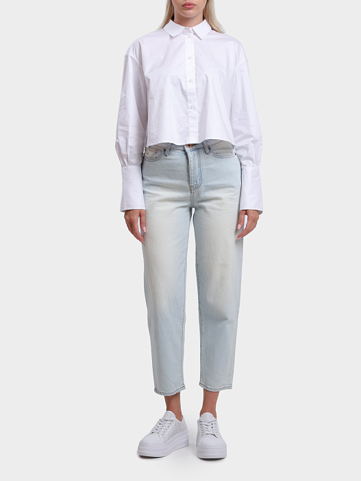 Джинсы Armani Exchange XW000128 AF12855 MB001 голубые женские — купить в интернет-магазине Verdistore