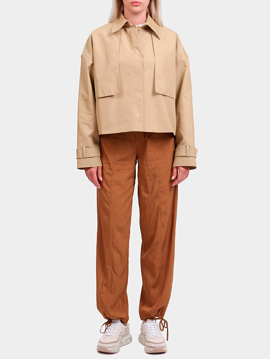 Куртка Calvin Klein K20K208379 PFN бежевая женская — купить в интернет-магазине Verdistore