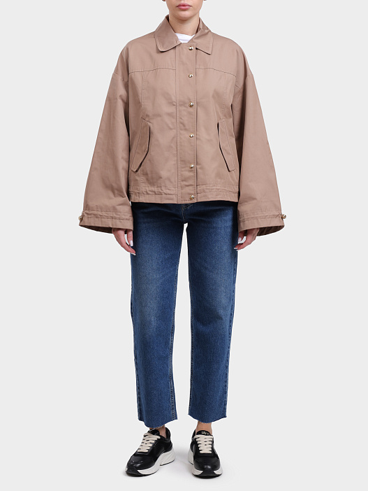 Куртка Liu-Jo TA6147 T2904 61412 бежевая женская — купить в интернет-магазине Verdistore