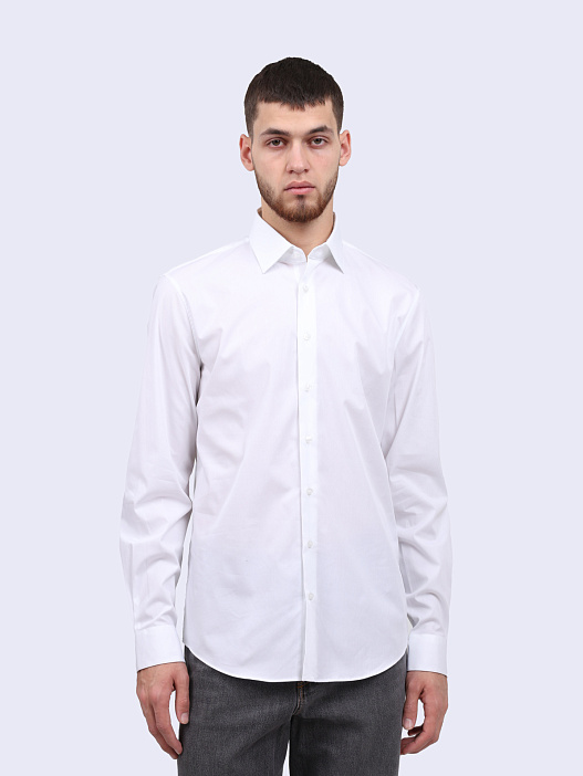 Рубашка Calvin Klein K10K109509 YAF белая мужская — купить в интернет-магазине Verdistore