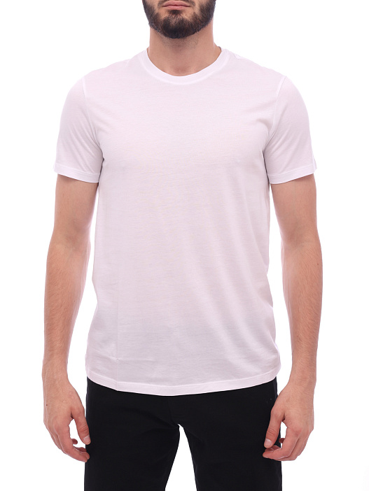 Футболка Armani Exchange 8NZT74 ZJA5Z 1100 белая мужская из хлопка — купить в интернет-магазине Verdistore