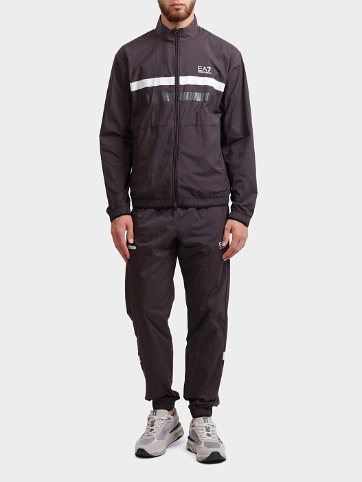 Костюм спортивный EA7 7M000076 AF12453 U6278 коричневый мужской  — купить в интернет-магазине Verdistore