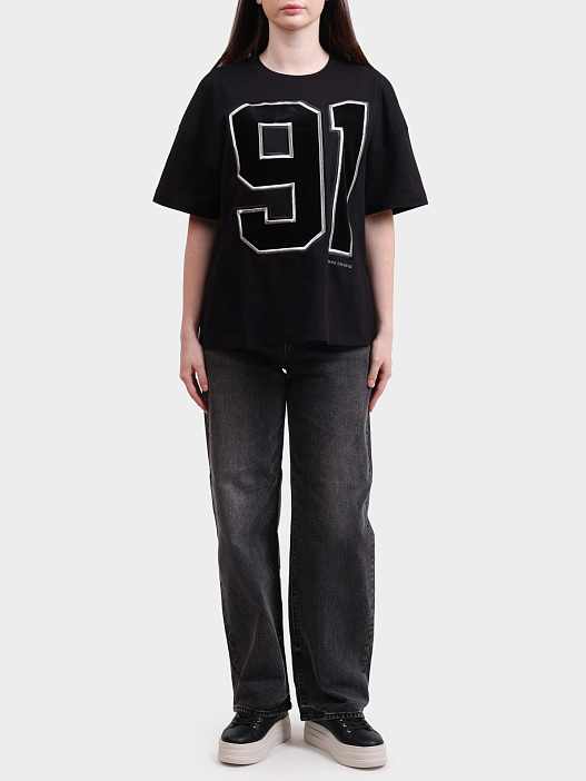 Футболка Armani Exchange XW001082 AF15085 UC001 хлопковая женская — купить в интернет-магазине Verdistore