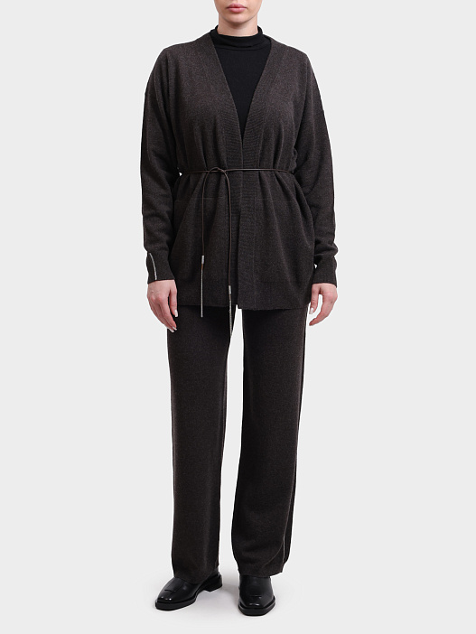 Кардиган S99486F12A 09283 953 коричневый женский — купить в интернет-магазине Verdistore